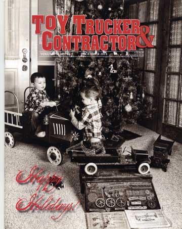 Happy Holidays; Toy Trucker; Dec issue; Toy Trucker
